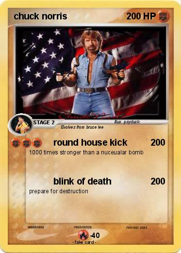 Pokemon chuck norris