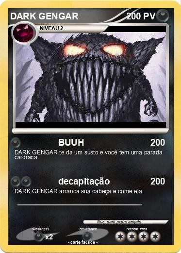 Pokemon DARK GENGAR