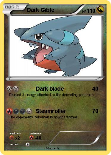 Pokemon Dark Gible