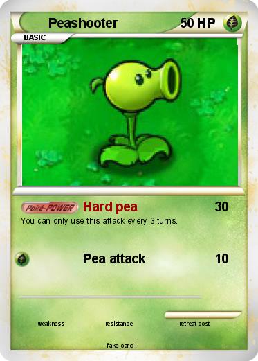 Pokemon Peashooter