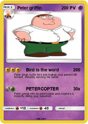 Pokemon Peter griffin