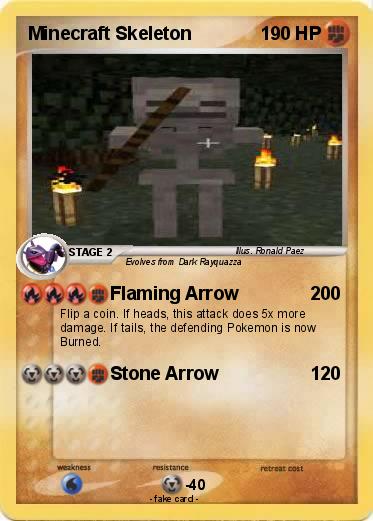 Pokemon Minecraft Skeleton