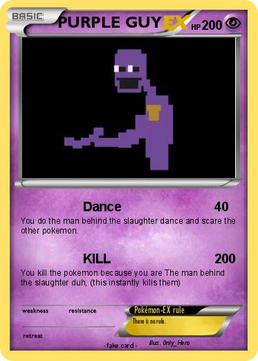 Pokemon PURPLE GUY