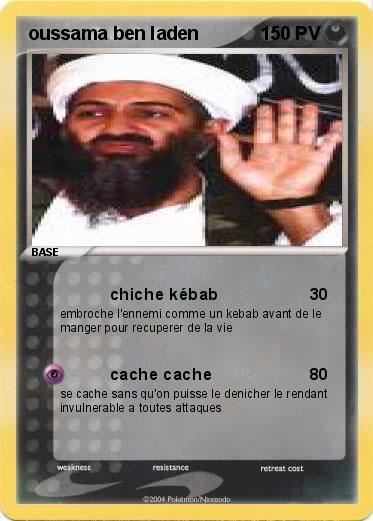 Pokemon oussama ben laden