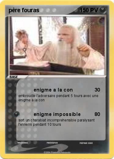 Pokemon père fouras