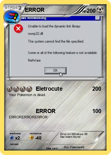 Pokemon ERROR