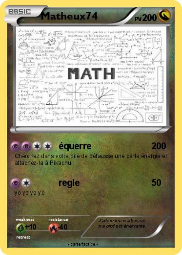 Pokemon Matheux74