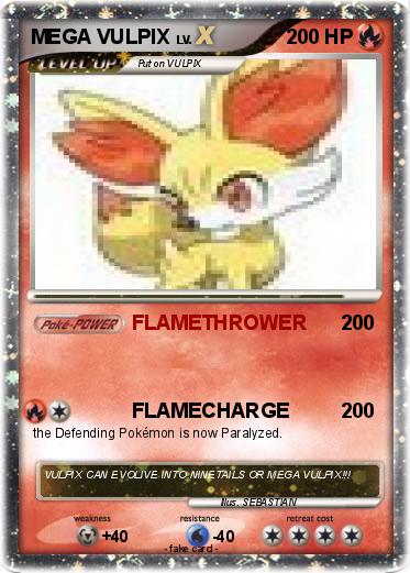 Pokemon MEGA VULPIX