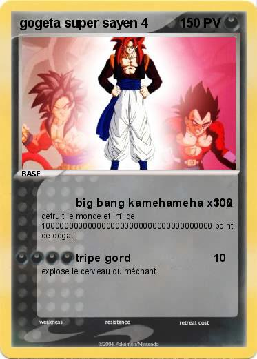 Pokemon gogeta super sayen 4