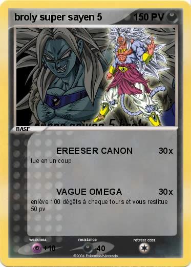 Pokemon broly super sayen 5