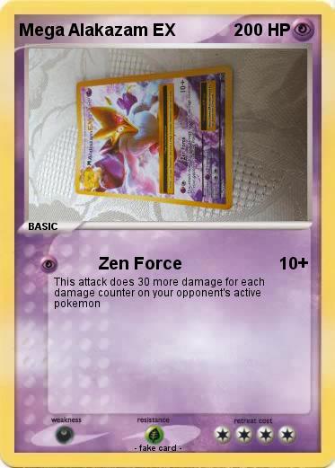 Pokemon Mega Alakazam EX