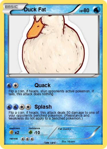 Pokemon Duck Fat