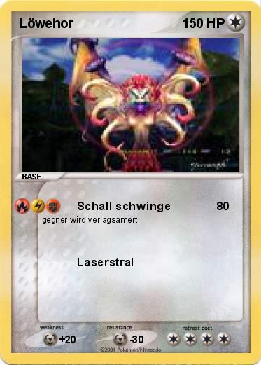 Pokemon Löwehor
