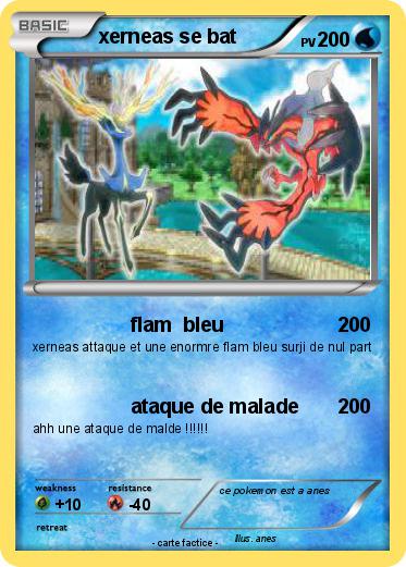 Pokemon xerneas se bat