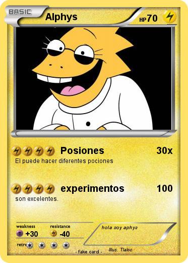 Pokemon Alphys