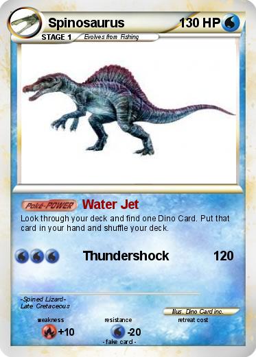 Pokemon Spinosaurus