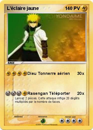 Pokemon L'éclaire jaune