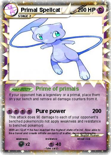 Pokemon Primal Spellcat