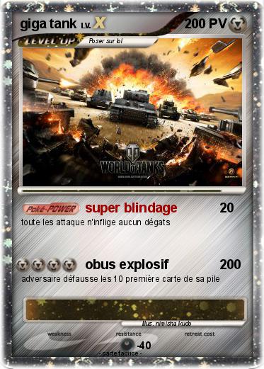 Pokemon giga tank