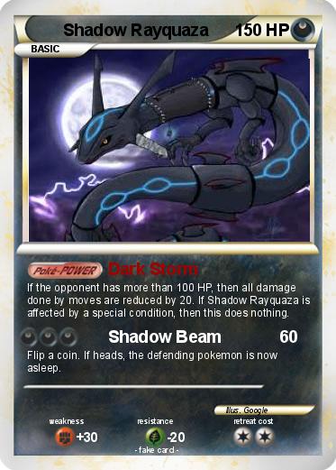 Pokemon Shadow Rayquaza