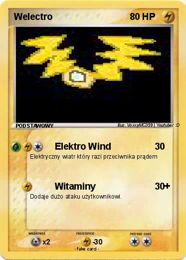 Pokemon Welectro