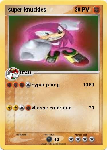 Pokemon super knuckles