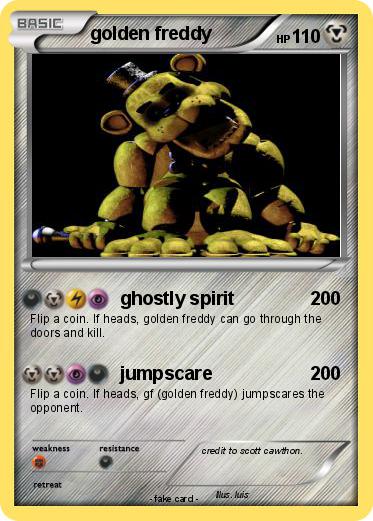 Pokemon golden freddy