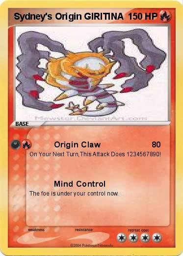 Pokemon Sydney's Origin GIRITINA