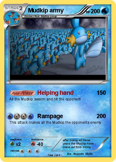 Pokemon Mudkip army