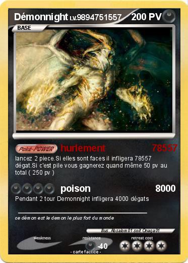 Pokemon Démonnight