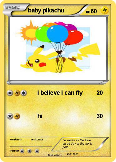 Pokemon baby pikachu