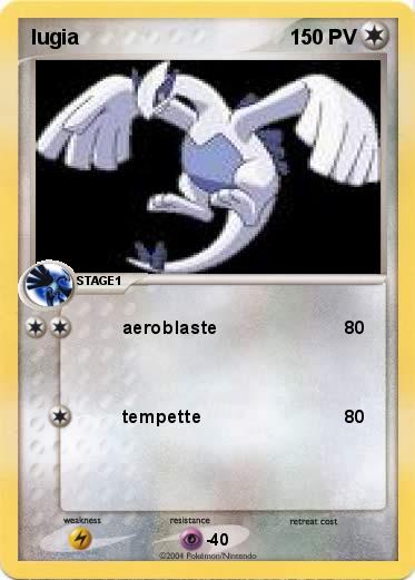 Pokemon lugia 