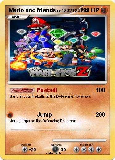 Pokemon Mario and friends