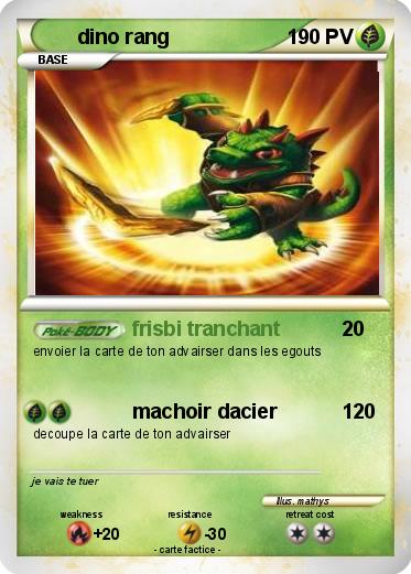 Pokemon dino rang