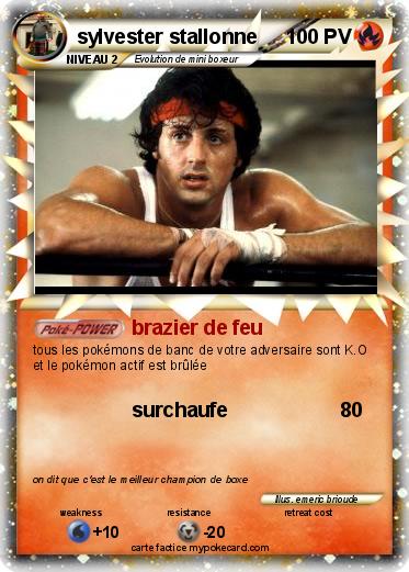 Pokemon sylvester stallonne
