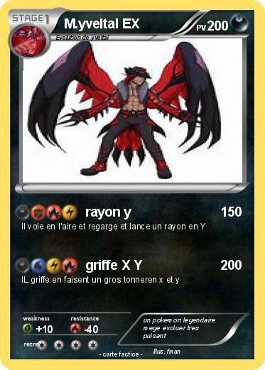 Pokemon M.yveltal EX