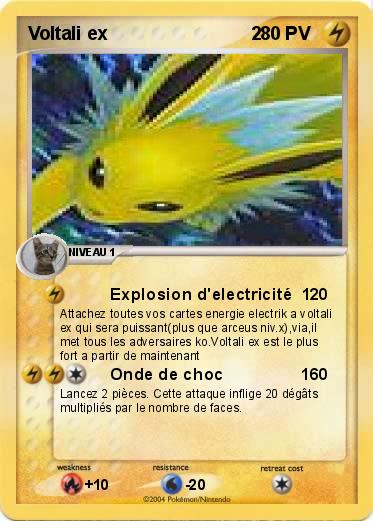 Pokemon Voltali ex                            2