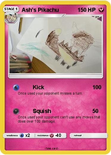 Pokemon Ash’s Pikachu