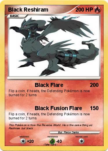 Pokemon Black Reshiram