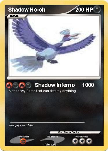 Pokemon Shadow Ho-oh