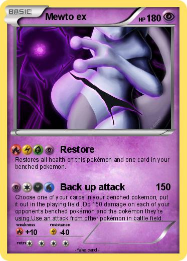 Pokemon Mewto ex