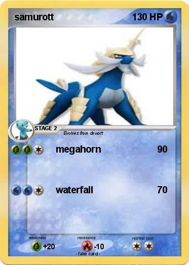 Pokemon samurott