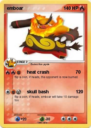 Pokemon emboar