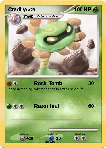 Pokemon Cradily