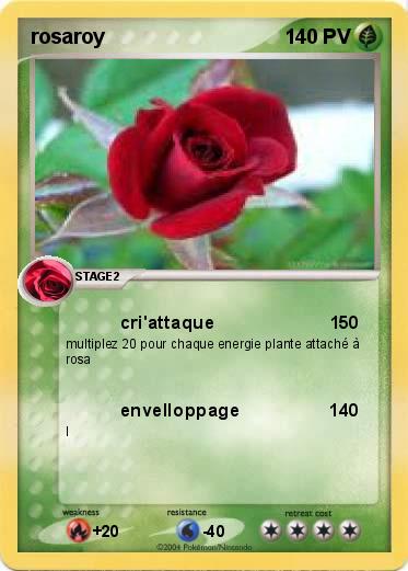 Pokemon rosaroy