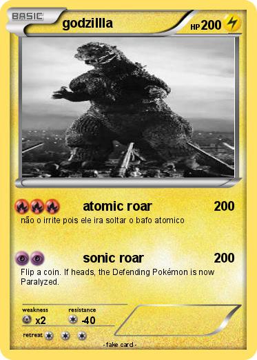 Pokemon godzillla