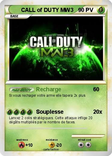Pokemon CALL of DUTY MW3