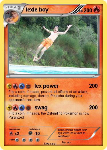 Pokemon lexie boy