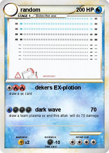 Pokemon random