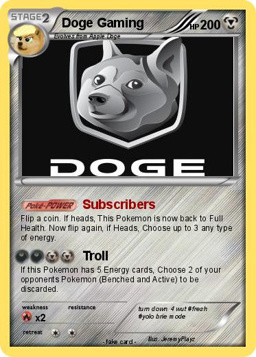 Pokemon Doge Gaming